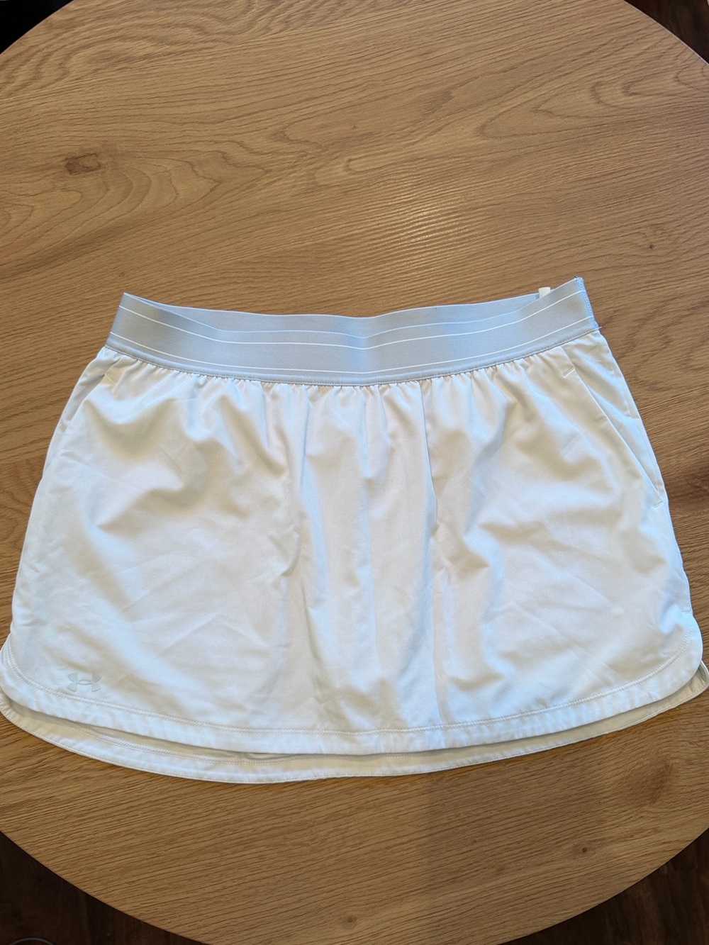 Under Armour White Athletic Skort